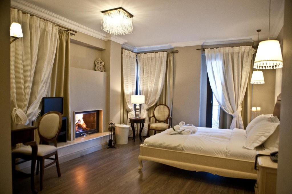 Melies Boutique Hotel Káto Loutrákion Oda fotoğraf