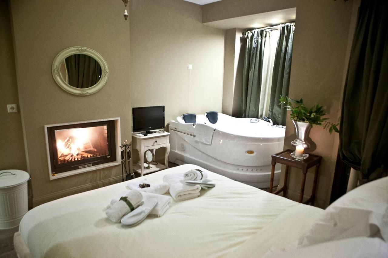 Melies Boutique Hotel Káto Loutrákion Oda fotoğraf